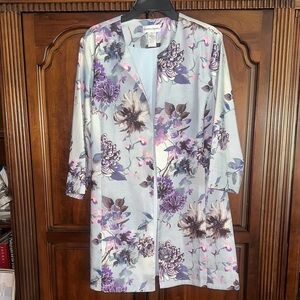 Floral Print Women's Topper
